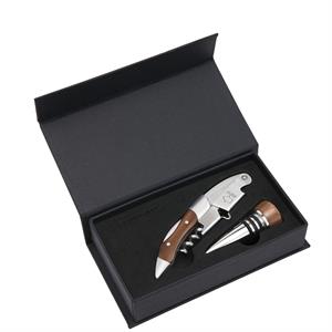 Le Creuset GS-190 Waiter's Corkscrew and Stopper Gift Set